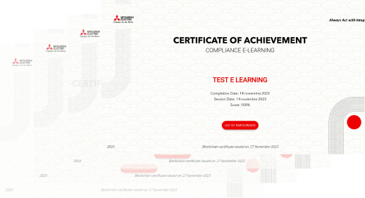 Calque de certificats