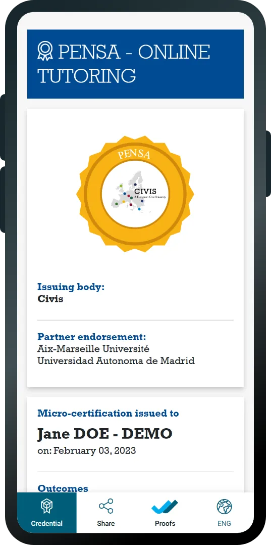 Civis Micro-certification