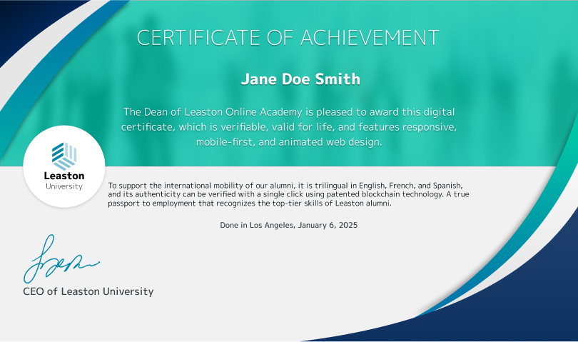 certificate image